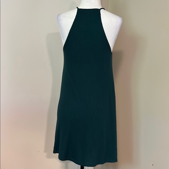 Garage | Women’s Size XS Elegant Green Halter Dress - Picture 2 of 5